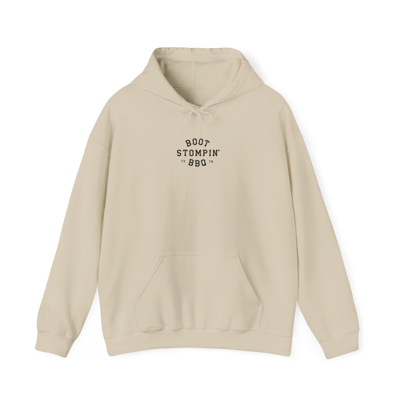 Boot Stompin' BBQ Hoodie — Western Cowboy Boots BBQ Pullover